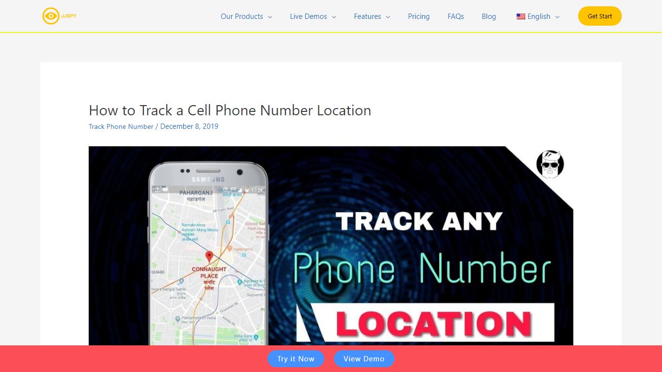 How to Track a Cell Phone Number Location - JJSPY